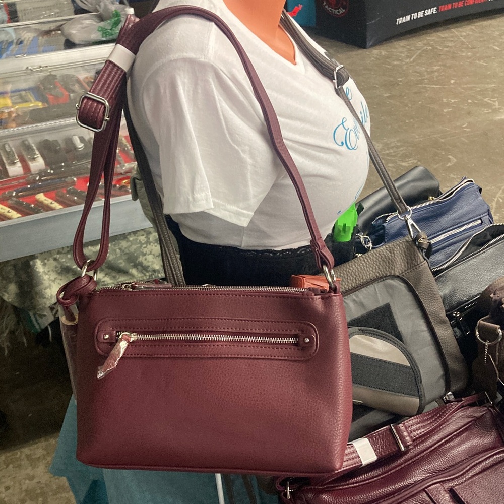 Plum Crossbody CCw Handbag